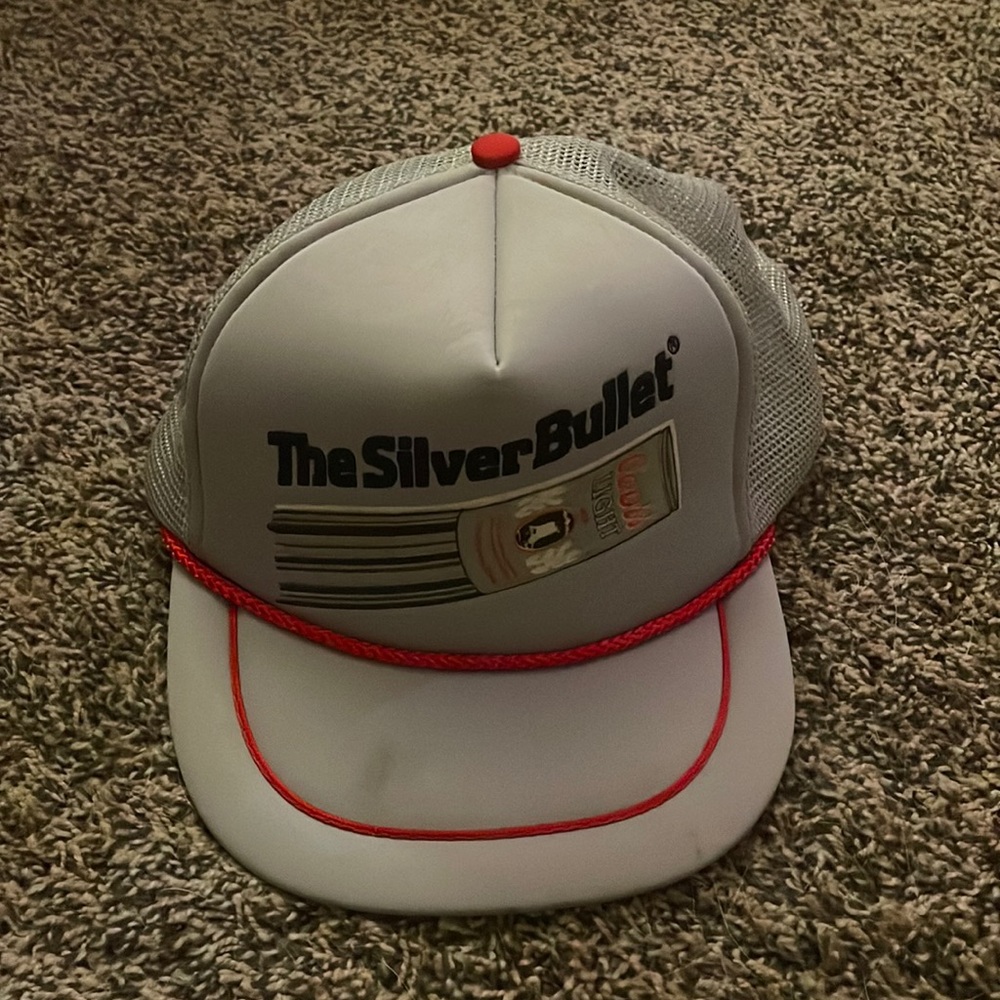 Retro silver bullet hat